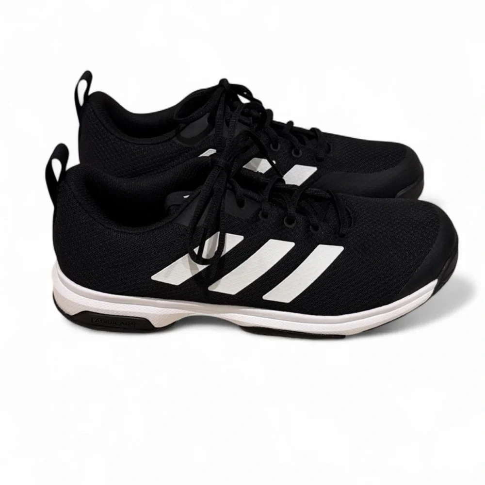 Adidas Game Spec Tennis Shoes Black White 9 NIB